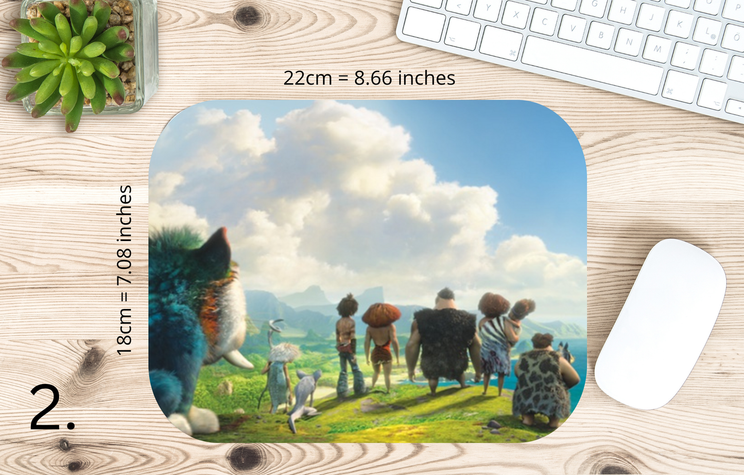 Podkładka pod mysz Krudowie / The Croods – rodzina Krudów, animacja