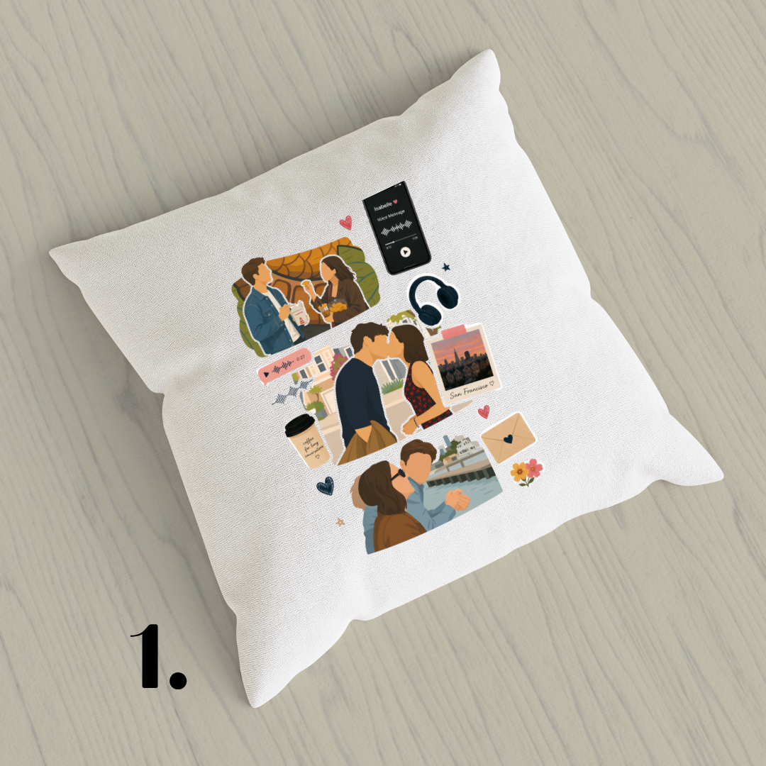 Pillow Cover - Voicemails for Isabelle