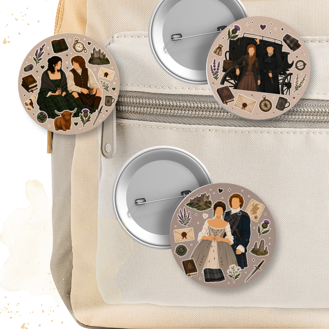 Pin Button 58 mm - Outlander