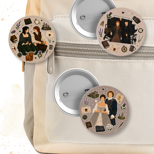 Pin Button 58 mm - Outlander