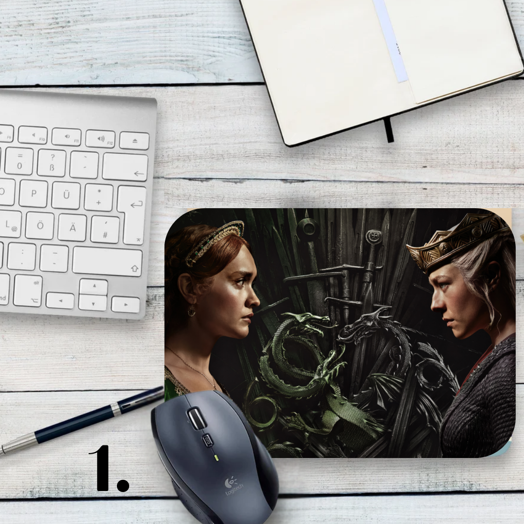 Podkładka pod mysz Ród Smoka / House of the Dragon – ród Targaryenów