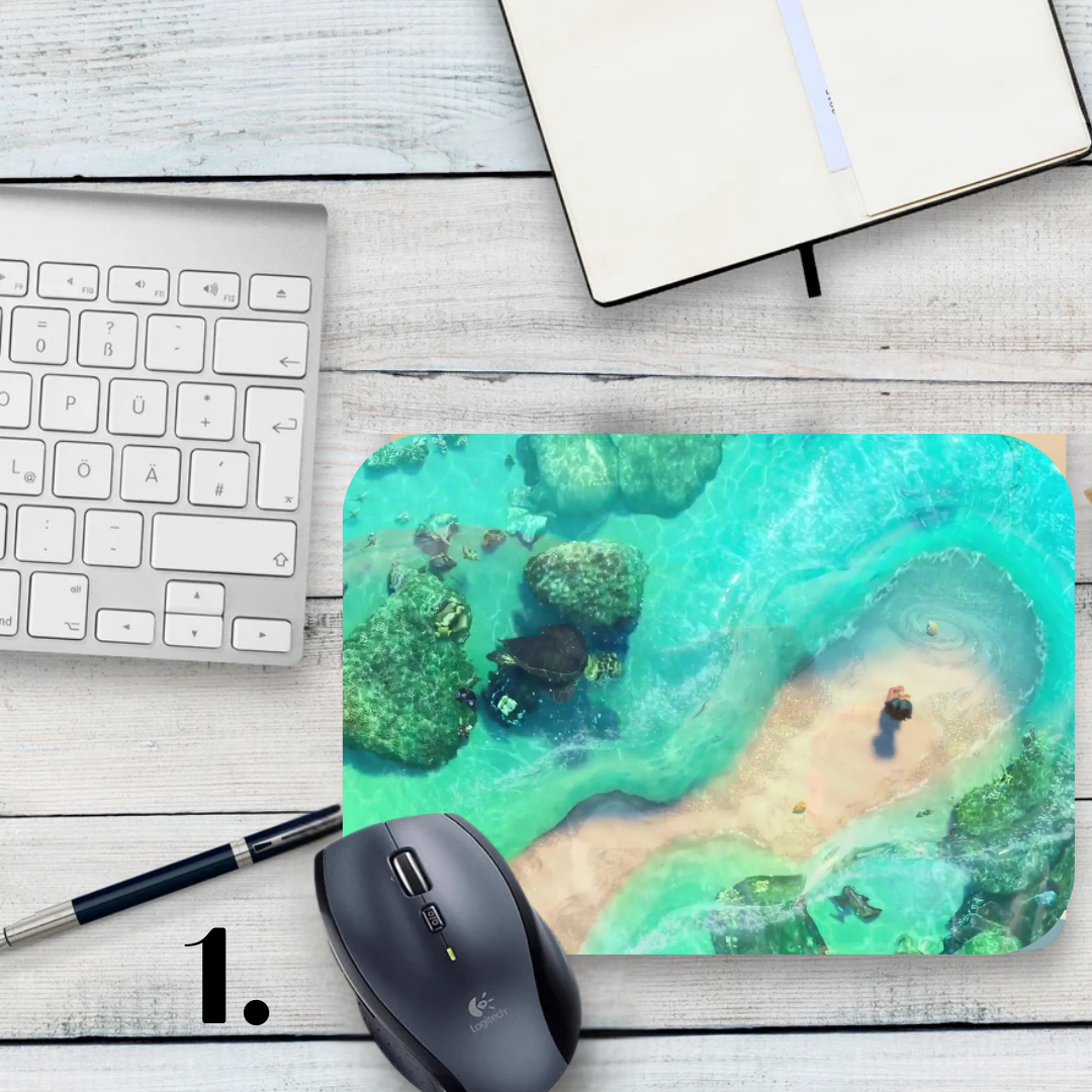 Vaiana / Moana Mousepad - Moana and Maui, Disney Animation