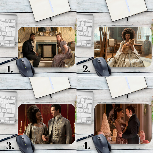 Podkładka pod mysz Bridgerton / Bridgerton – serial Netflix, romans regencji, Londyn