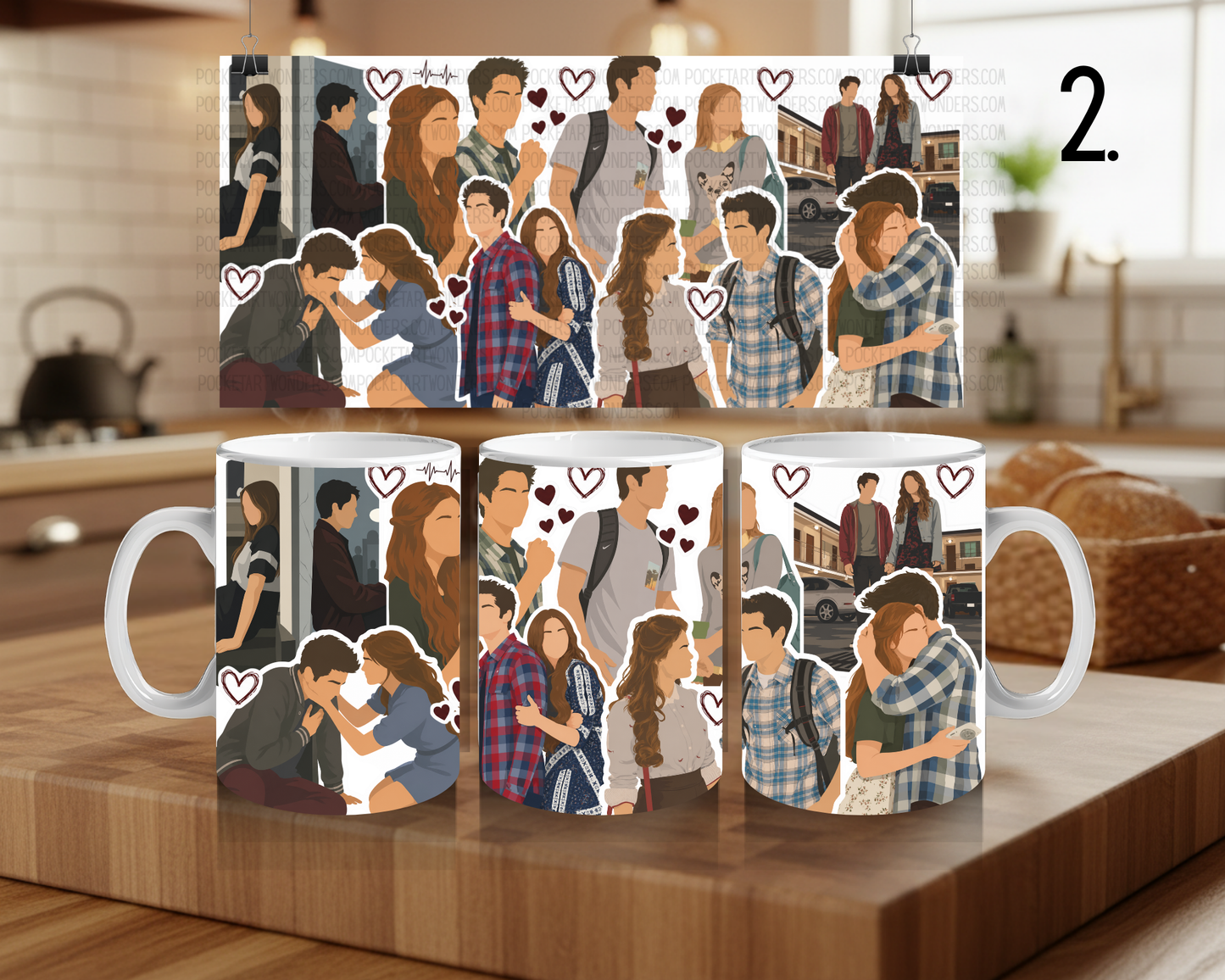 Ceramic Mug 330 ml - Teen Wolf Inspired