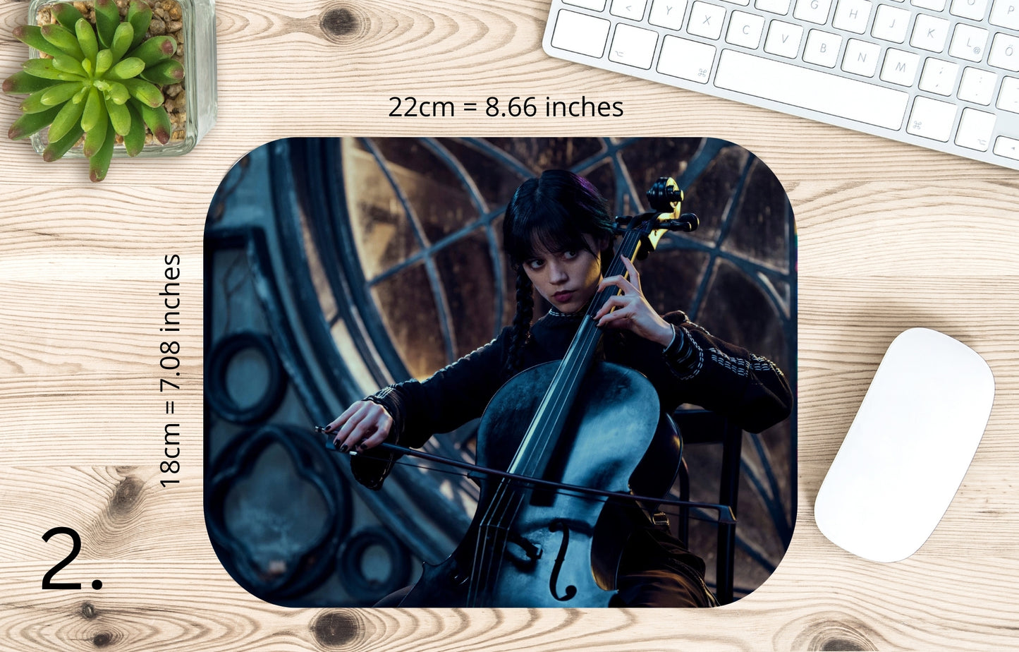 Podkładka pod mysz Wednesday / Wednesday – Nevermore Academy