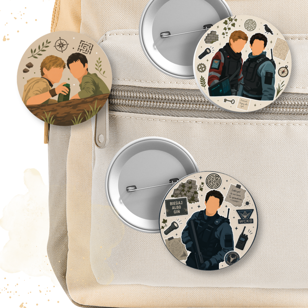 Pin Button 58 mm - The Maze Runner