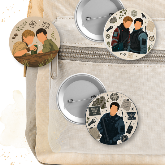 Pin Button 58 mm - The Maze Runner