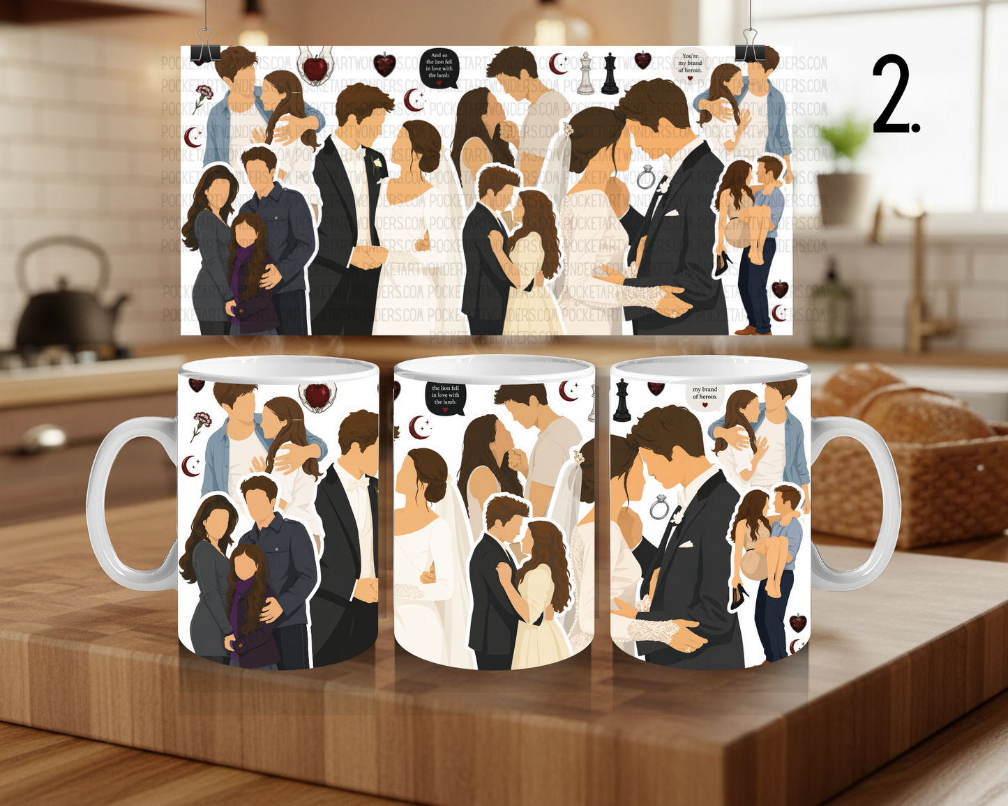 Ceramic Mug 330 ml - Twilight Inspired