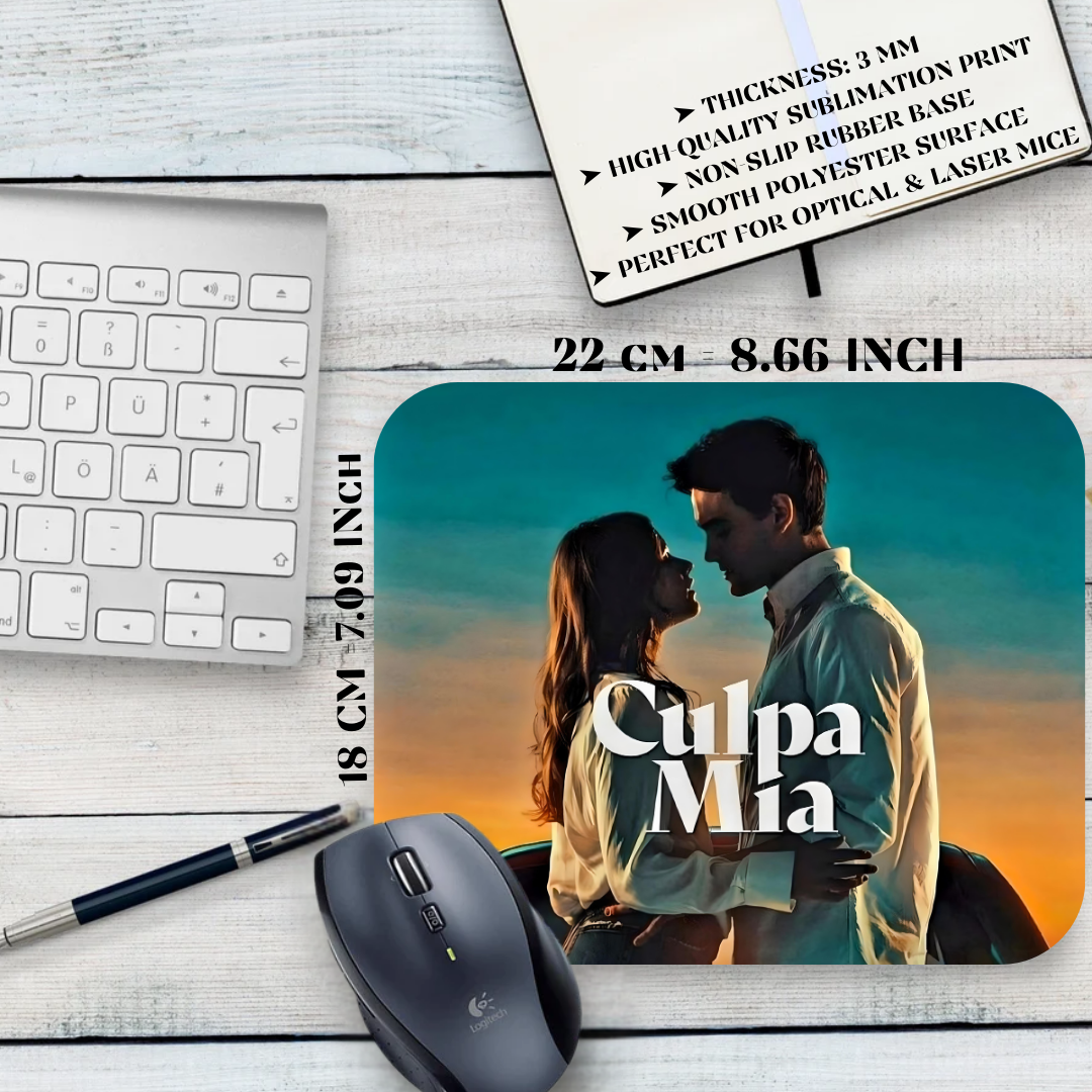Culpa Mía Mousepad / Culpa Mía – Noah and Nick