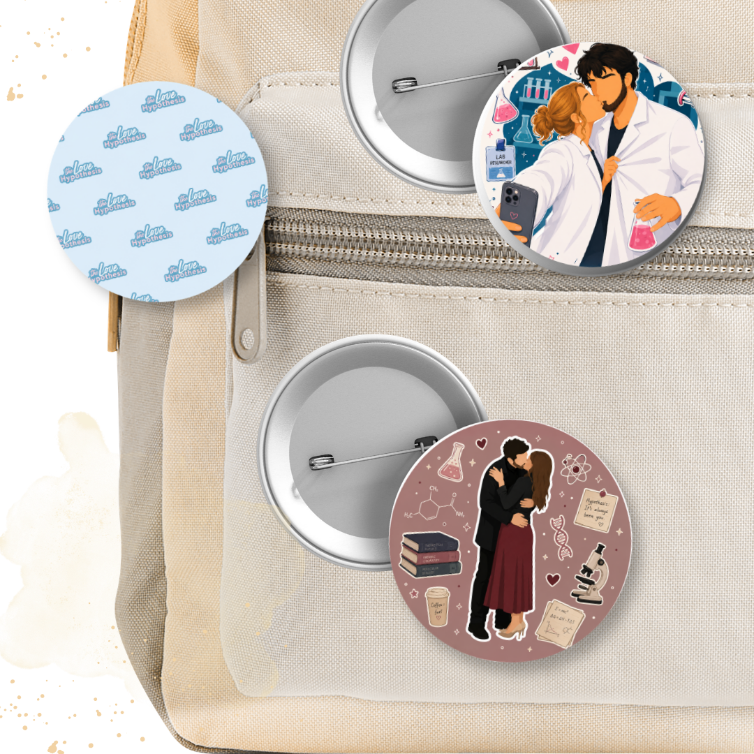 Przypinka 58 mm - The Love Hypothesis