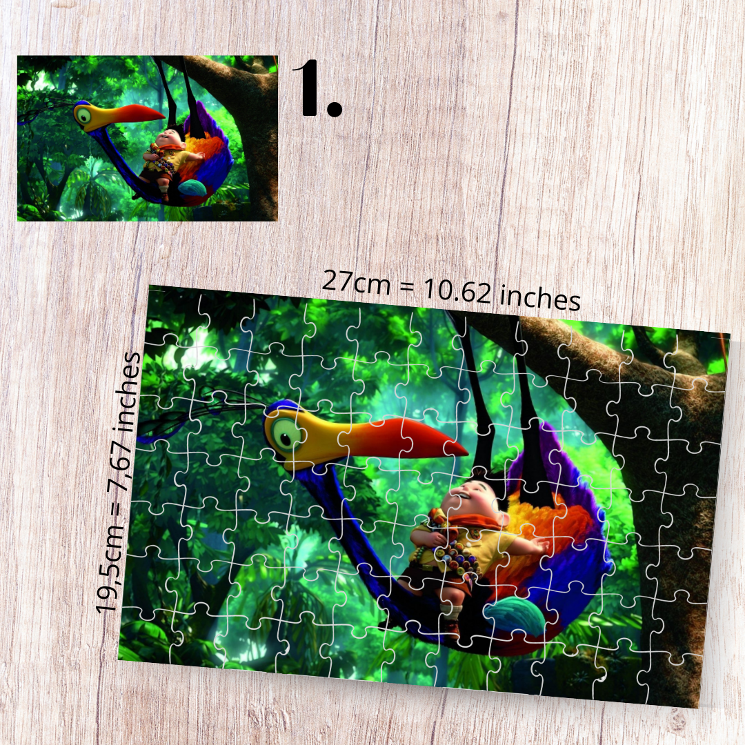 Puzzle 88 Pieces - Up Inspired