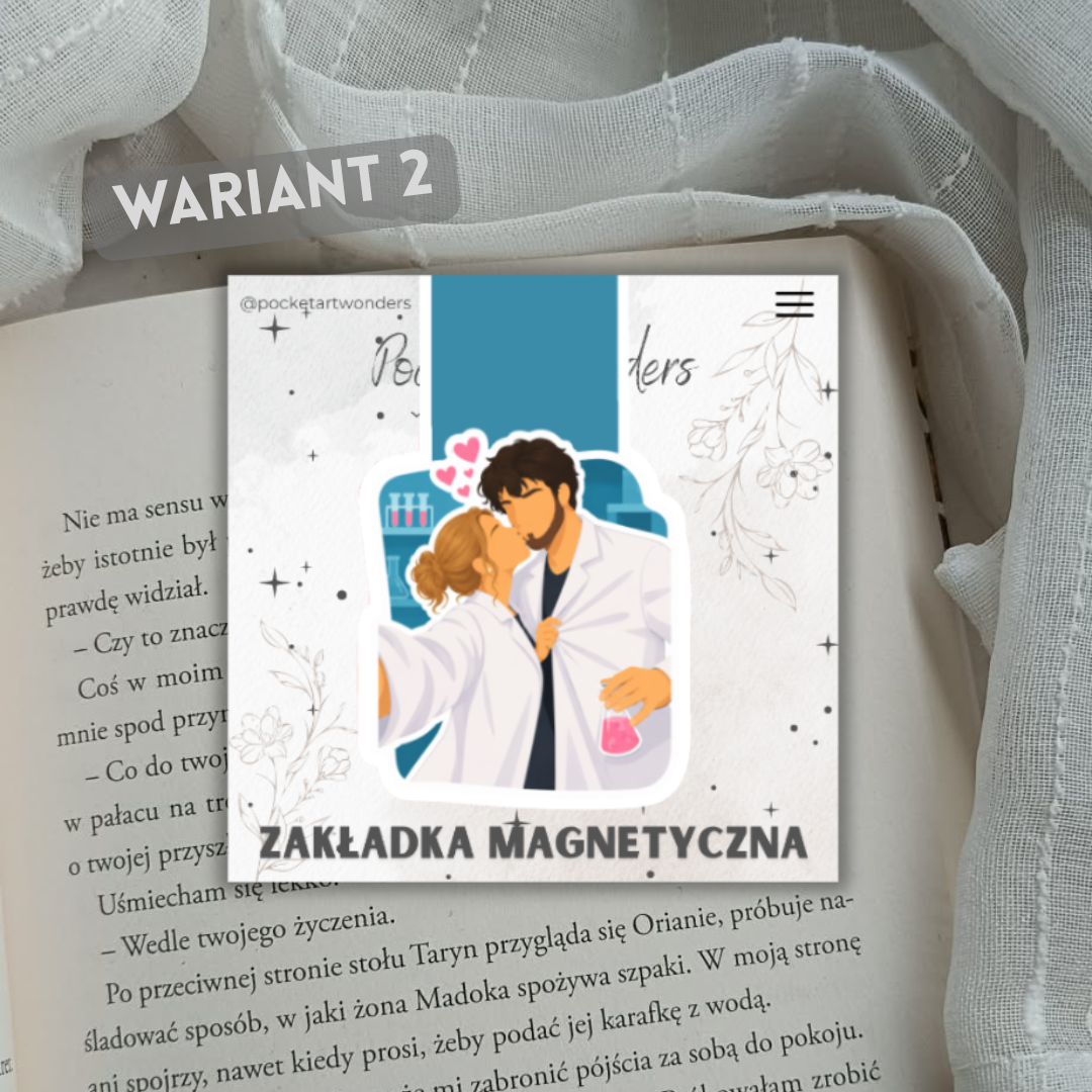 Magnetische Lesezeichen für das Buch „The Love Hypothesis“ – Romance- und BookTok-Ästhetik
