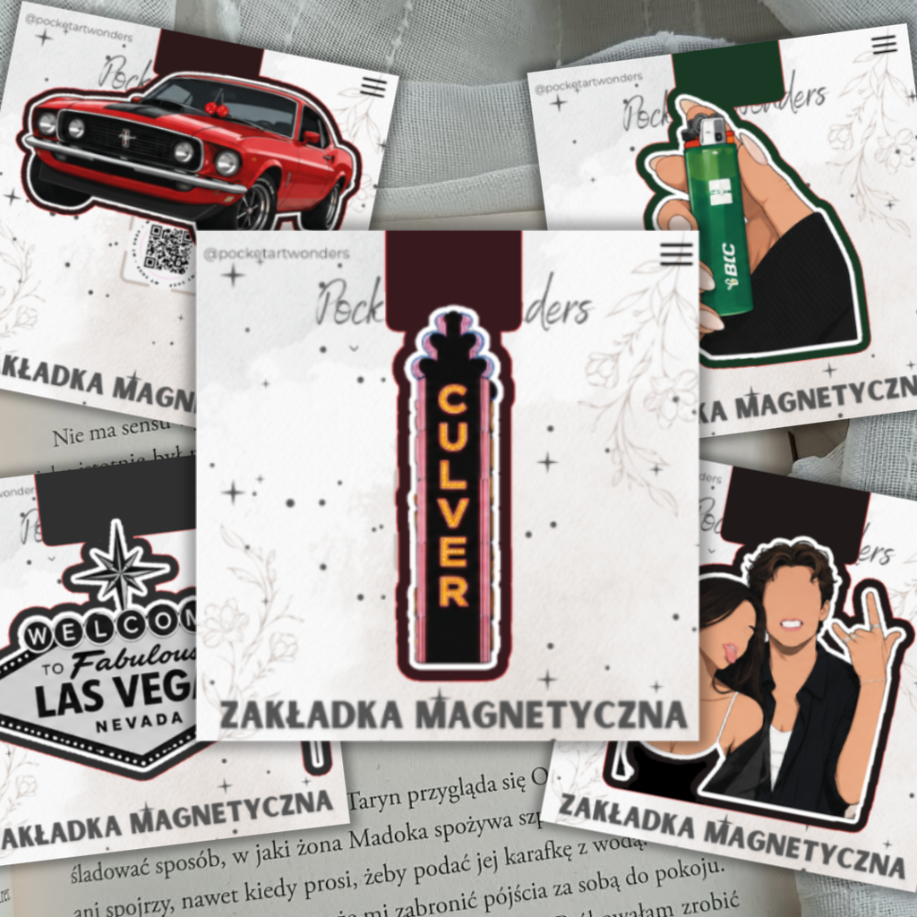 Marque-page magnétique – Rebel Love