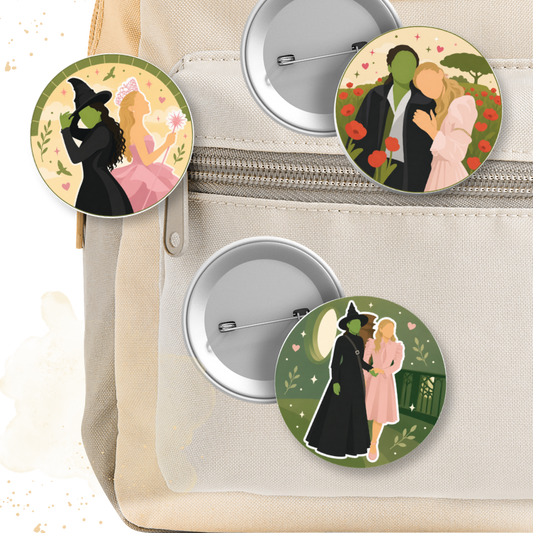 Pin Button 58 mm - Wicked