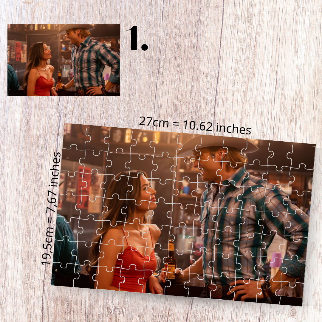 Puzzle Not That Paris / The Wrong Paris - a romantic Netflix movie