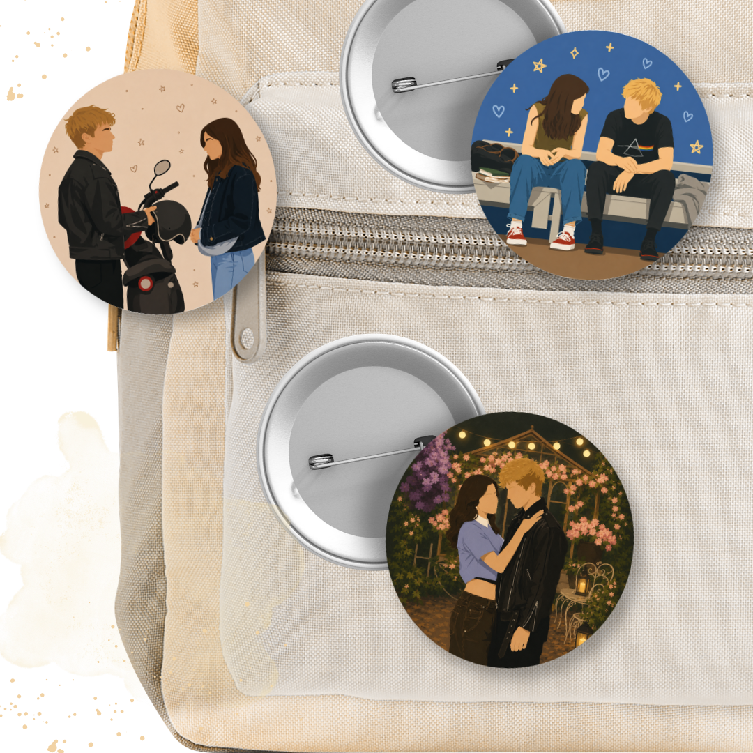 Pin Button 58 mm - Boulevard, Hasley & Luke
