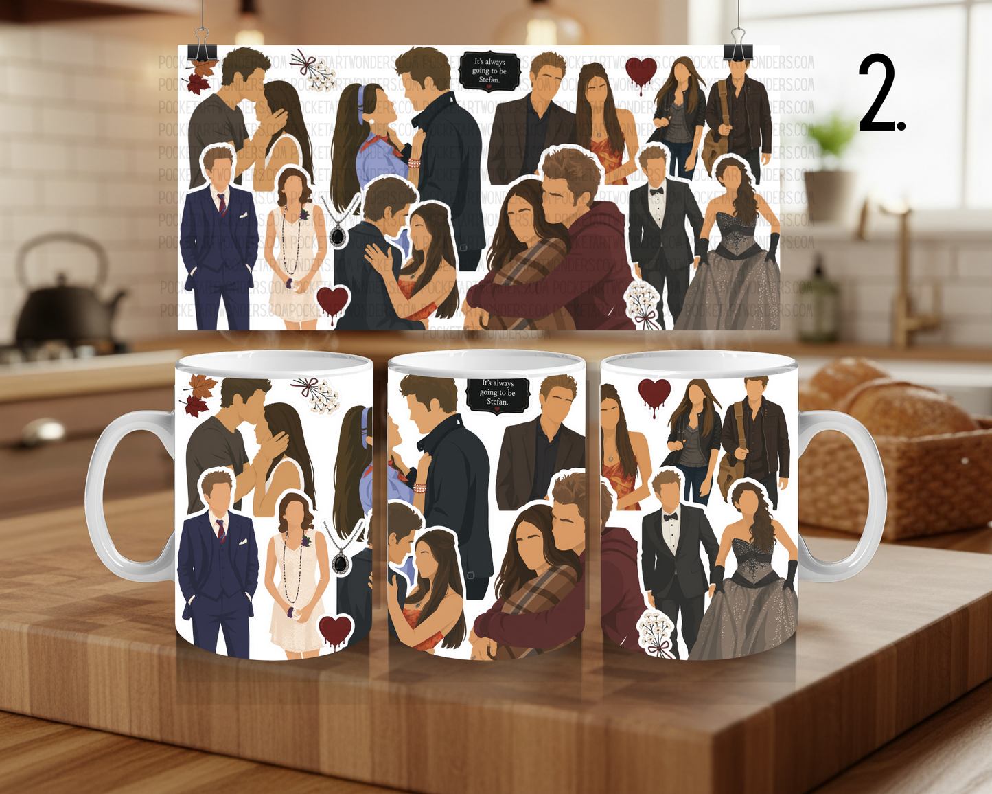 Ceramic Mug 330 ml - The Vampire Diaries, The Originals Inspired