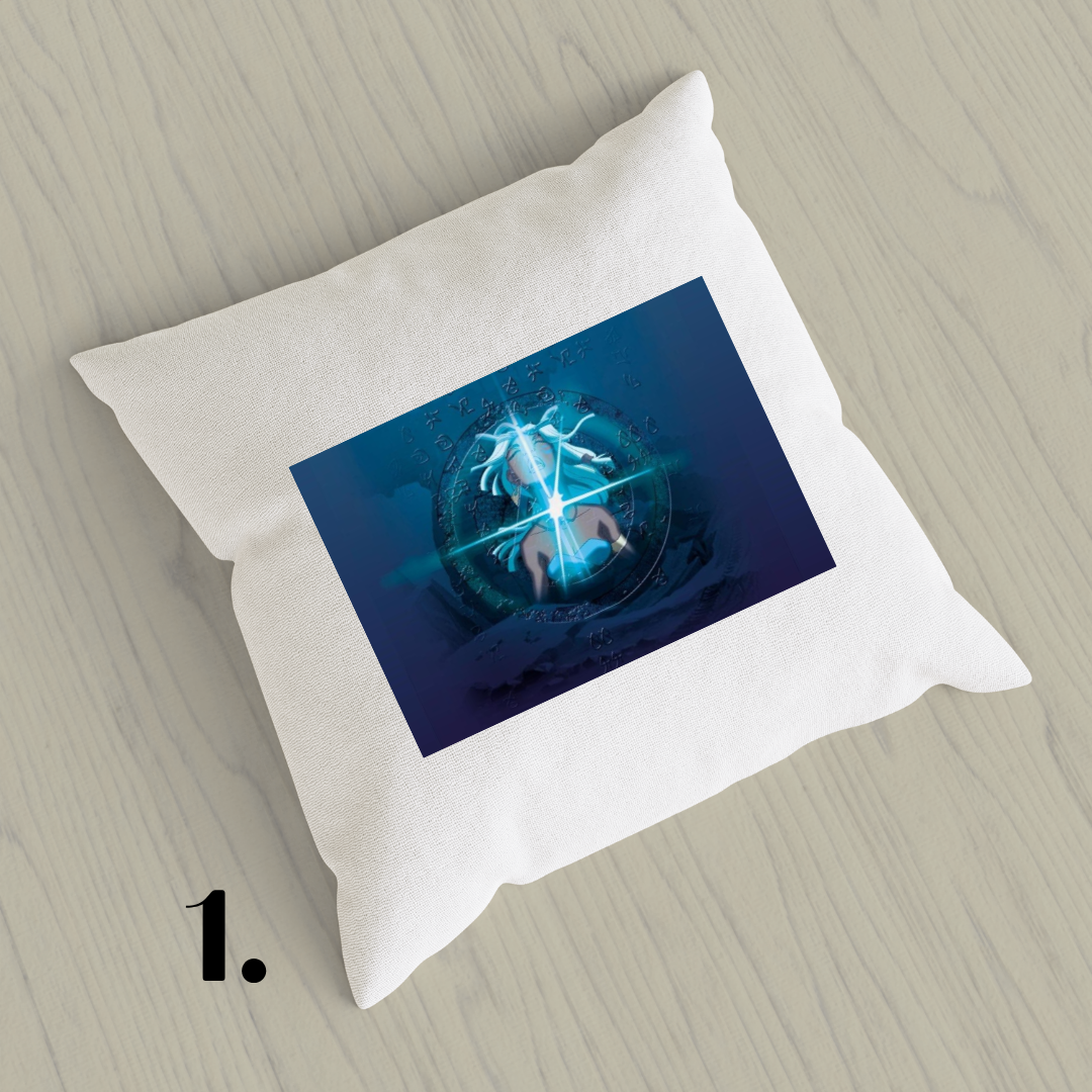 Atlantis: The Lost Empire, Kida, Milo Thatch, Disney 2001 | Inspired Pillow Cover | 15x15in Sublimation Microfiber Cushion Case
