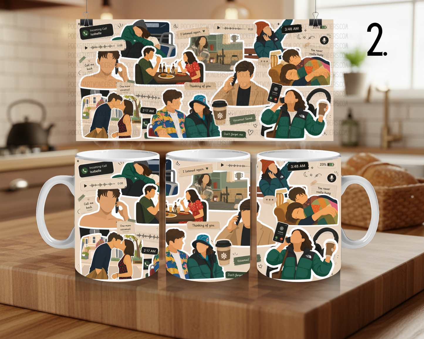 Ceramic Mug - Voicemails for Isabelle