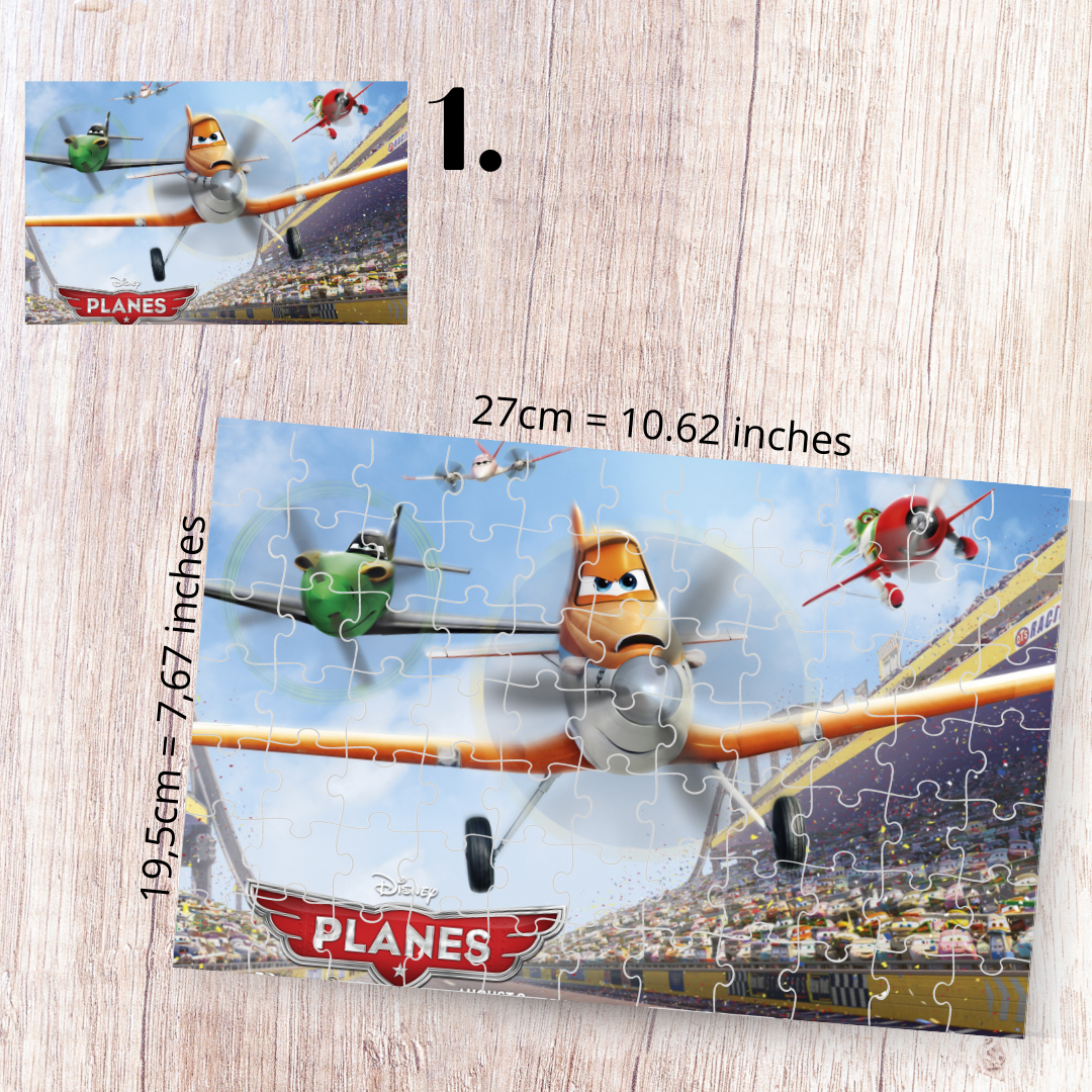 Puzzle 88 Pieces - Planes Inspired