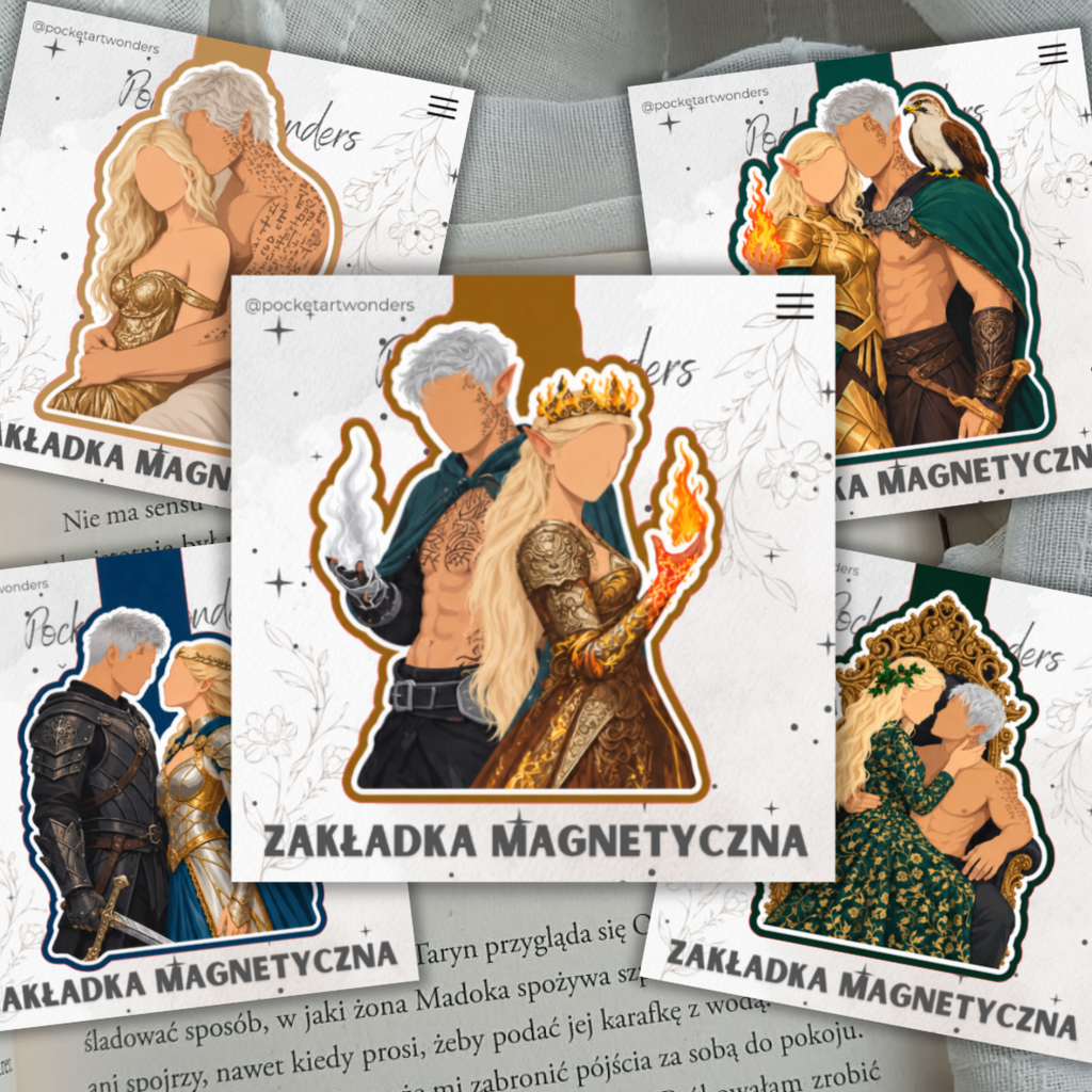 Magnetisches Lesezeichen – Szklany Tron / Throne of Glass