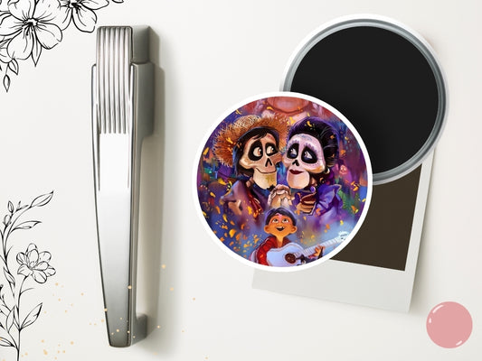 Coco Refrigerator Magnet – Disney Movie Inspired Aesthetic Magnet, Miguel, Héctor