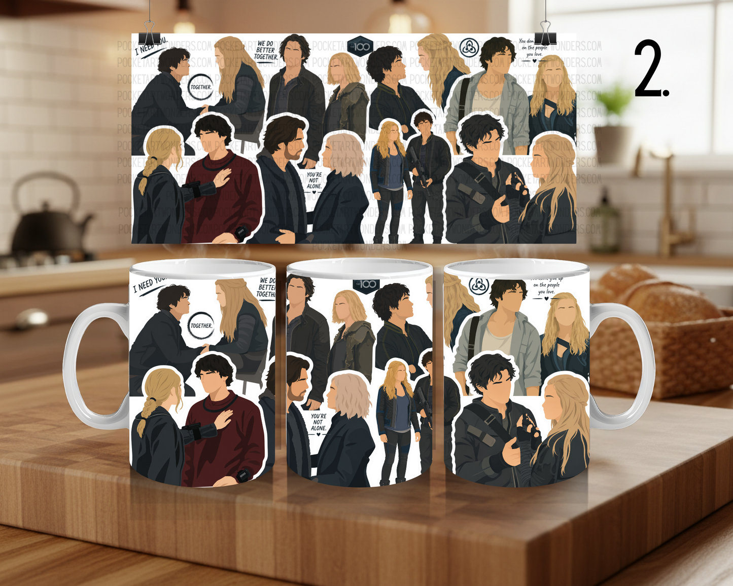 Ceramic Mug 330 ml - The 100 Inspired