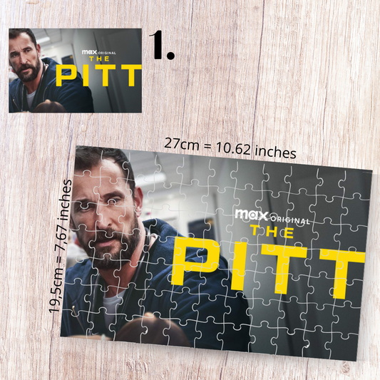 Puzzle The Pitt / The Pitt – serial medyczny, fan-made art