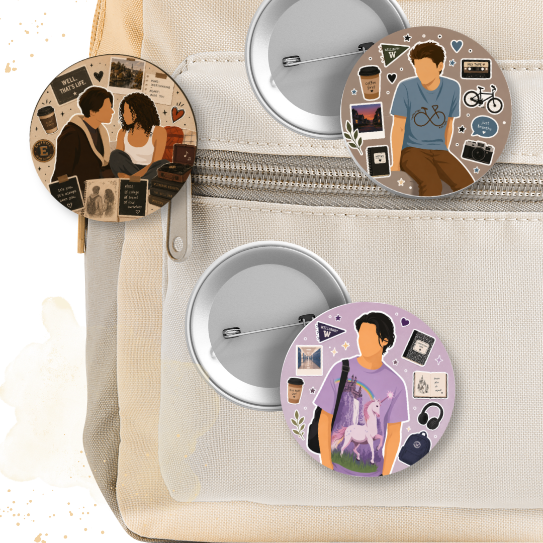 Pin Button 58 mm - Ginny & Georgia