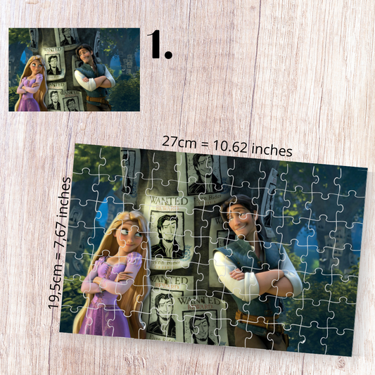 Puzzle Zaplątani / Tangled – Roszpunka, animacja Disney