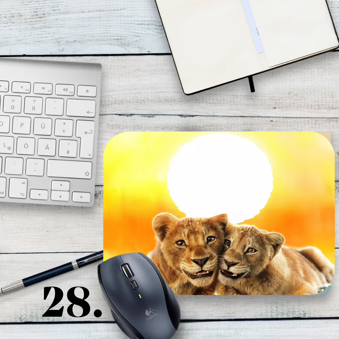 Podkładka pod mysz Król Lew / The Lion King – Simba, Nala, Timon i Pumba