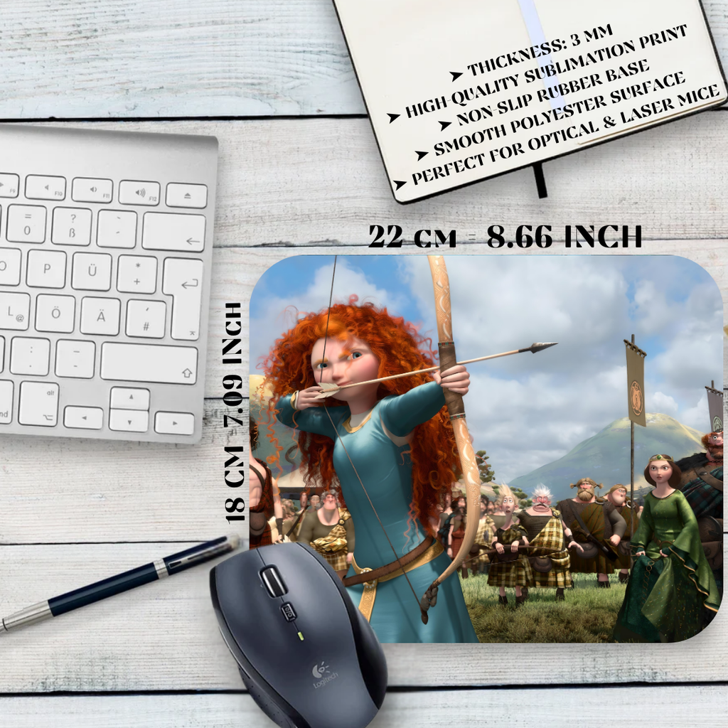 Podložka pod myš – Merida Waleczna / Brave