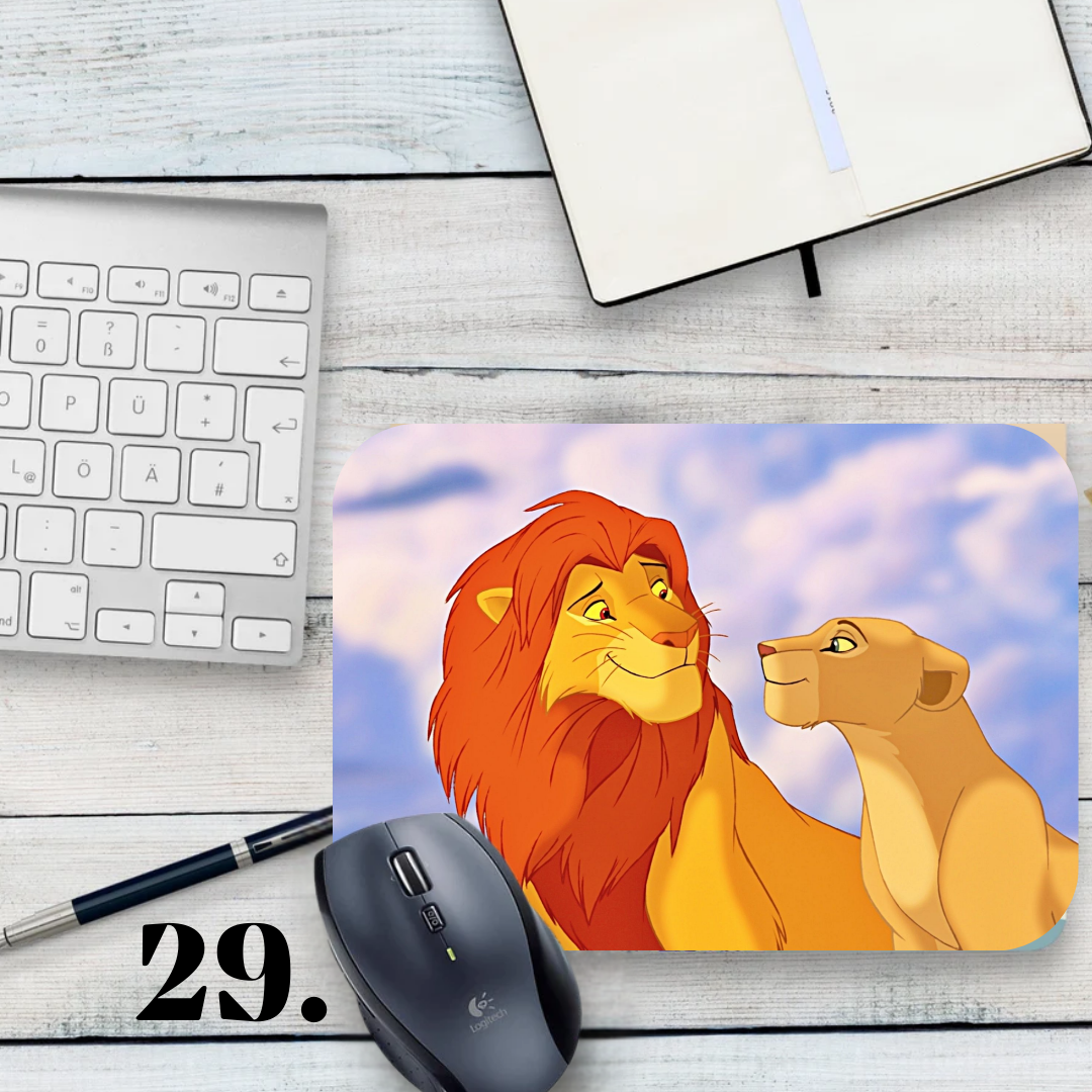 The Lion King Mouse Pad – Simba, Nala, Timon, and Pumbaa