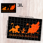 Puzzle mit 88 Teilen – Król Lew / The Lion King