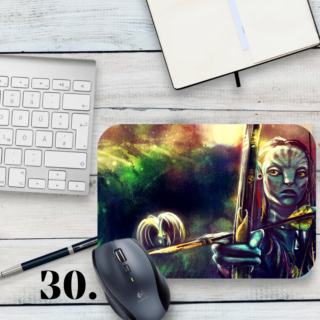 Podkładka pod mysz Avatar / Avatar – Pandora, Neytiri i Jake Sully