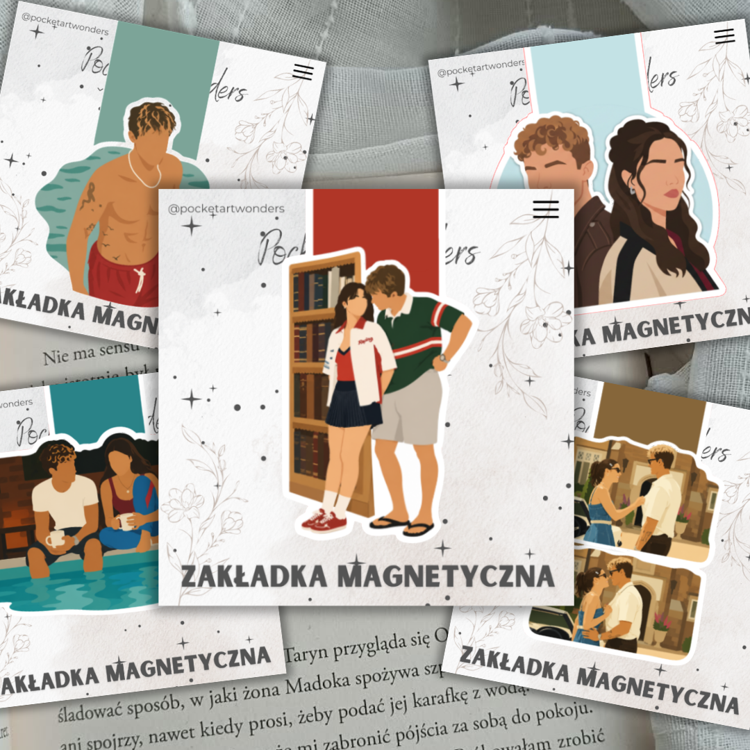 Magnetic Bookmarks Culpa Mia & Culpa Tuya London – Nick & Noah | Decoration for Fans