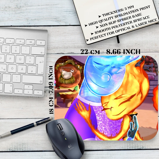 Elemental Mousepad - Ember and Wade