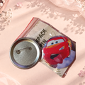 58 mm pin badge - Auta