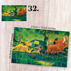 Puzzle mit 88 Teilen – Król Lew / The Lion King
