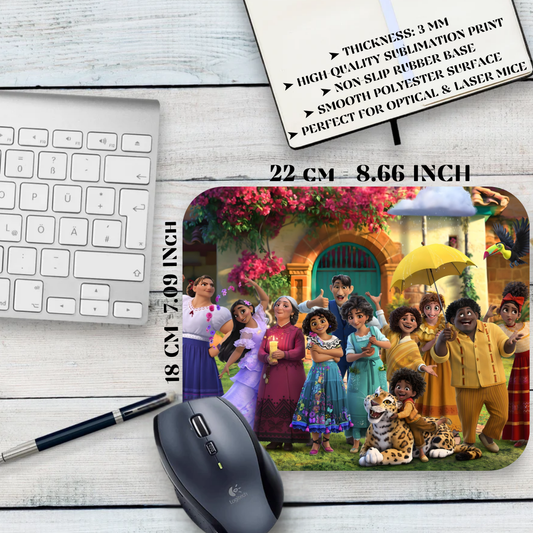 Mouse Pad Our Magical Encanto / Encanto - Mirabel and Family