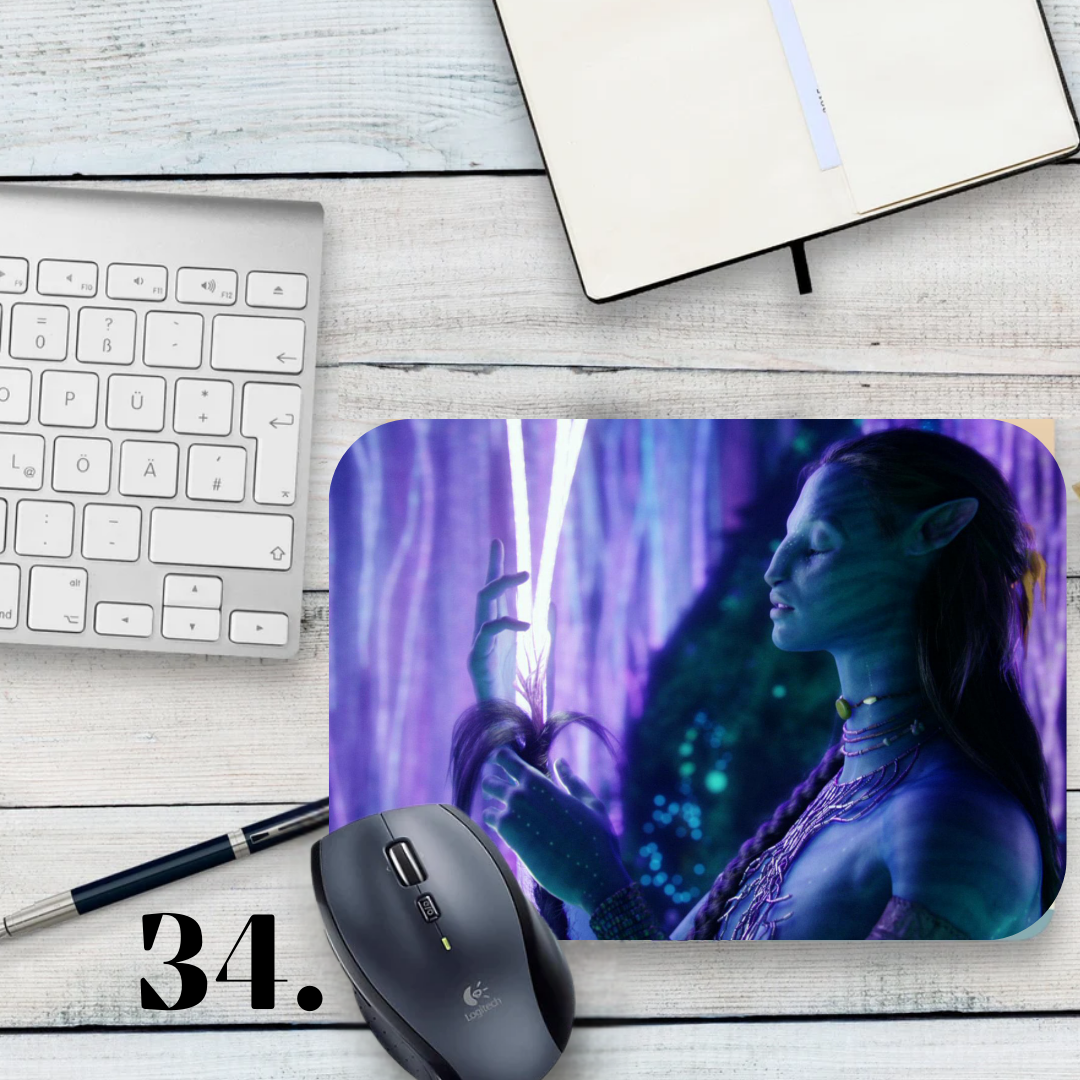 Podkładka pod mysz Avatar / Avatar – Pandora, Neytiri i Jake Sully