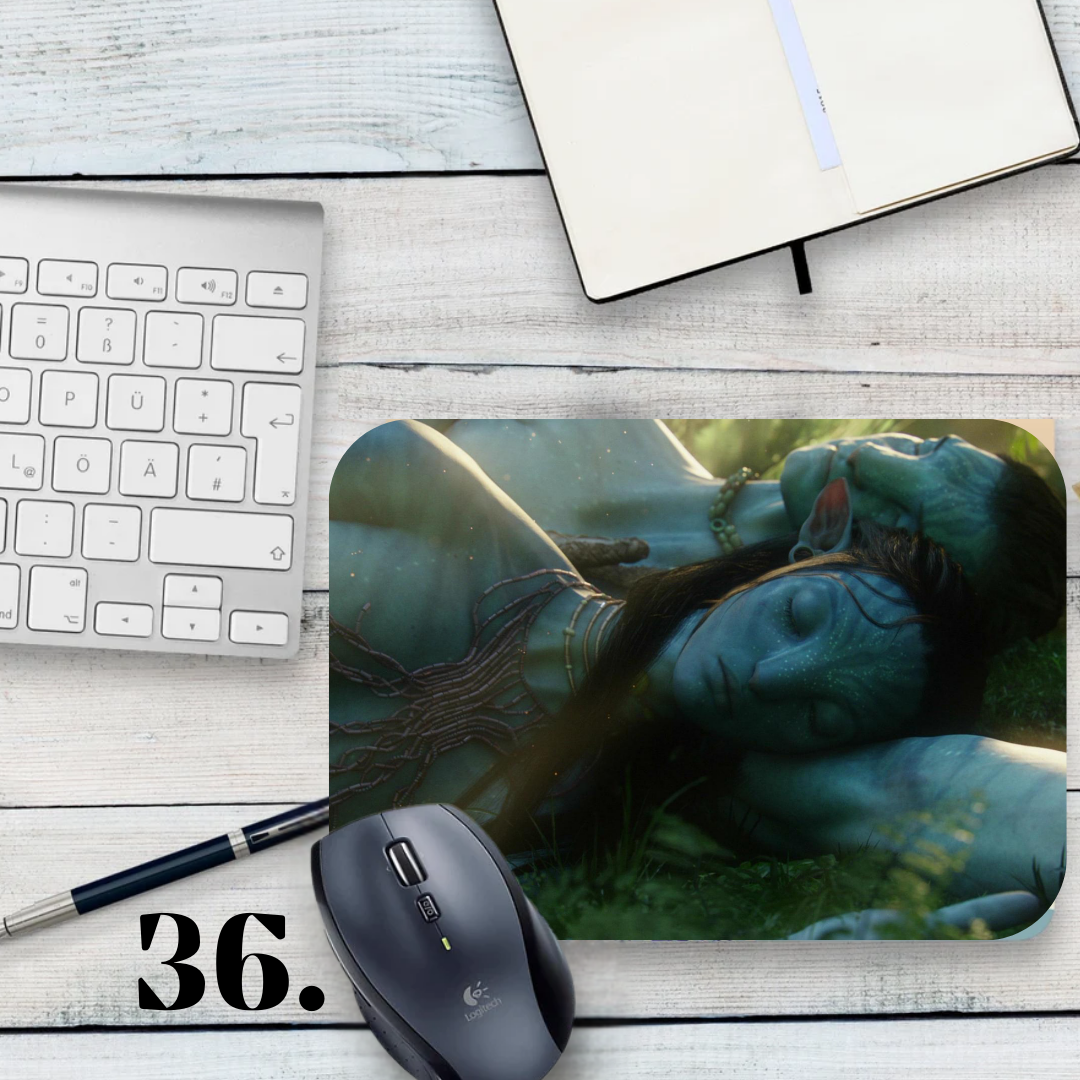 Podkładka pod mysz Avatar / Avatar – Pandora, Neytiri i Jake Sully