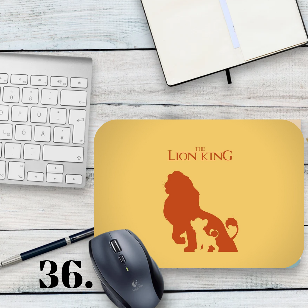 The Lion King Mouse Pad – Simba, Nala, Timon, and Pumbaa