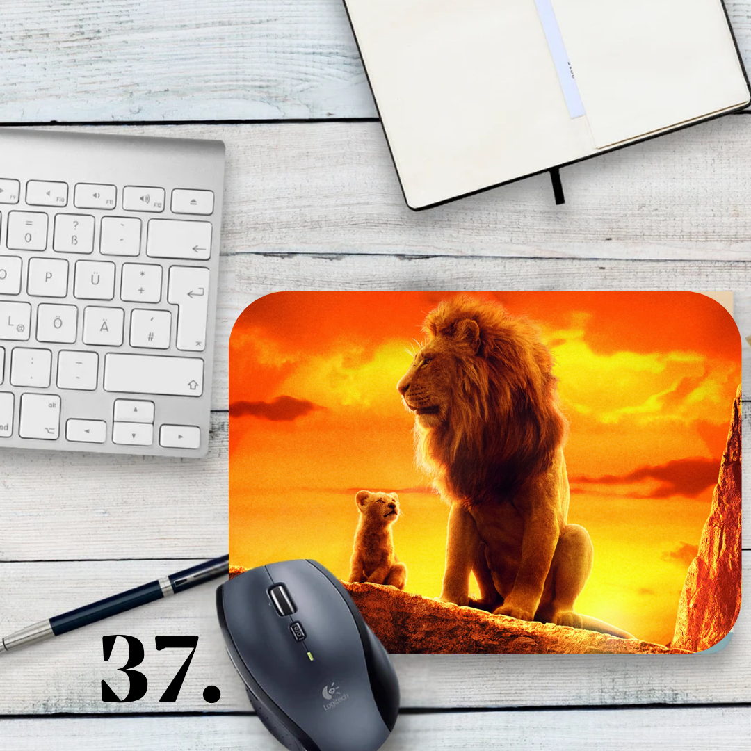 The Lion King Mouse Pad – Simba, Nala, Timon, and Pumbaa