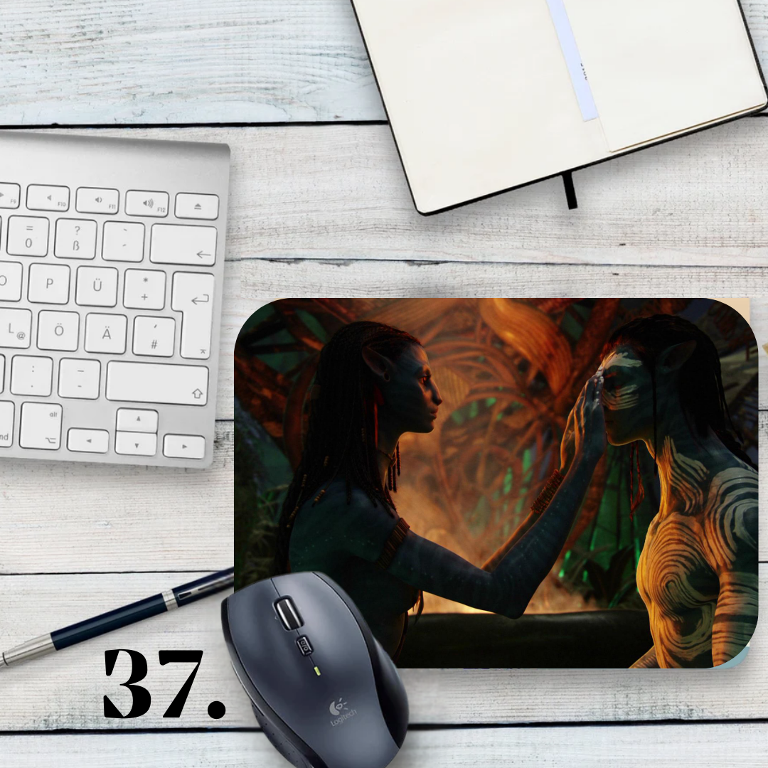 Podkładka pod mysz Avatar / Avatar – Pandora, Neytiri i Jake Sully