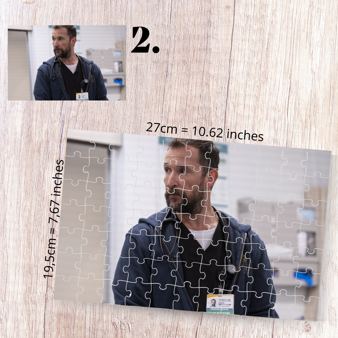 Puzzle The Pitt / The Pitt – serial medyczny, fan-made art