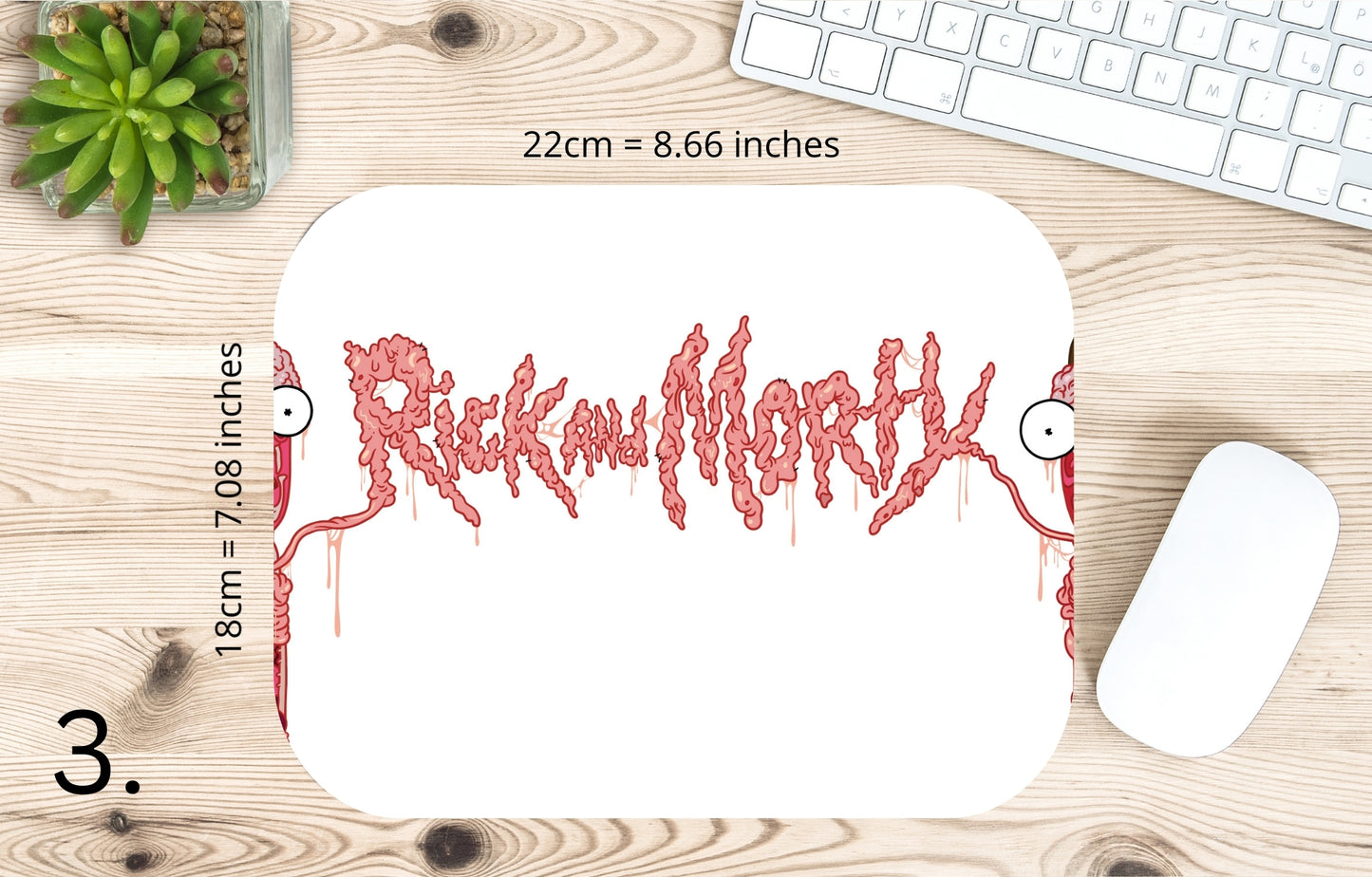 Podkładka pod mysz Rick i Morty / Rick and Morty – multiversum, serial animowany sci-fi