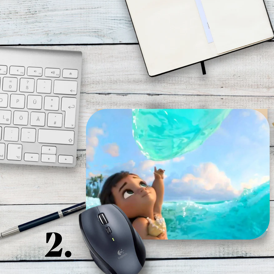 Vaiana / Moana Mousepad - Moana and Maui, Disney Animation