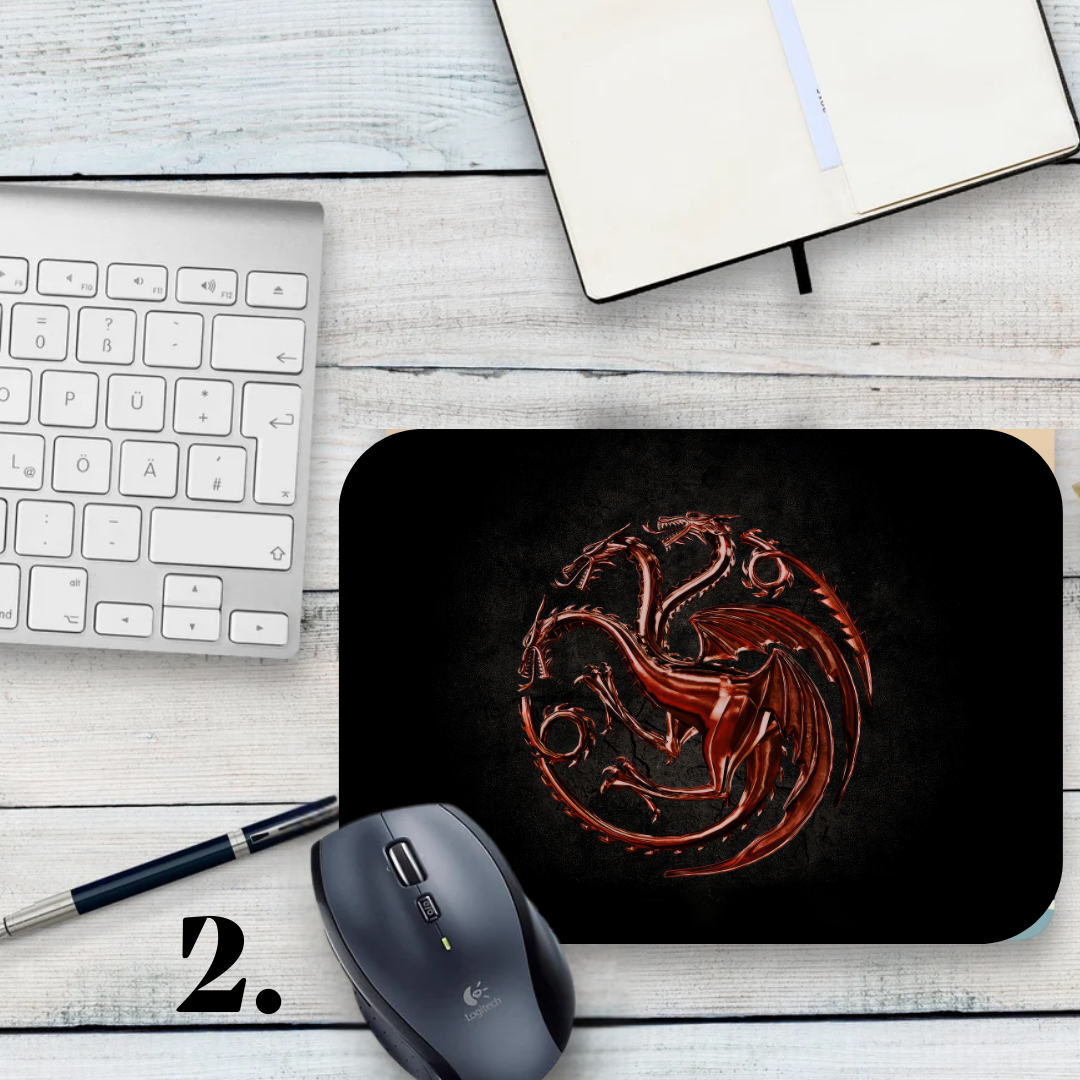Podkładka pod mysz Ród Smoka / House of the Dragon – ród Targaryenów