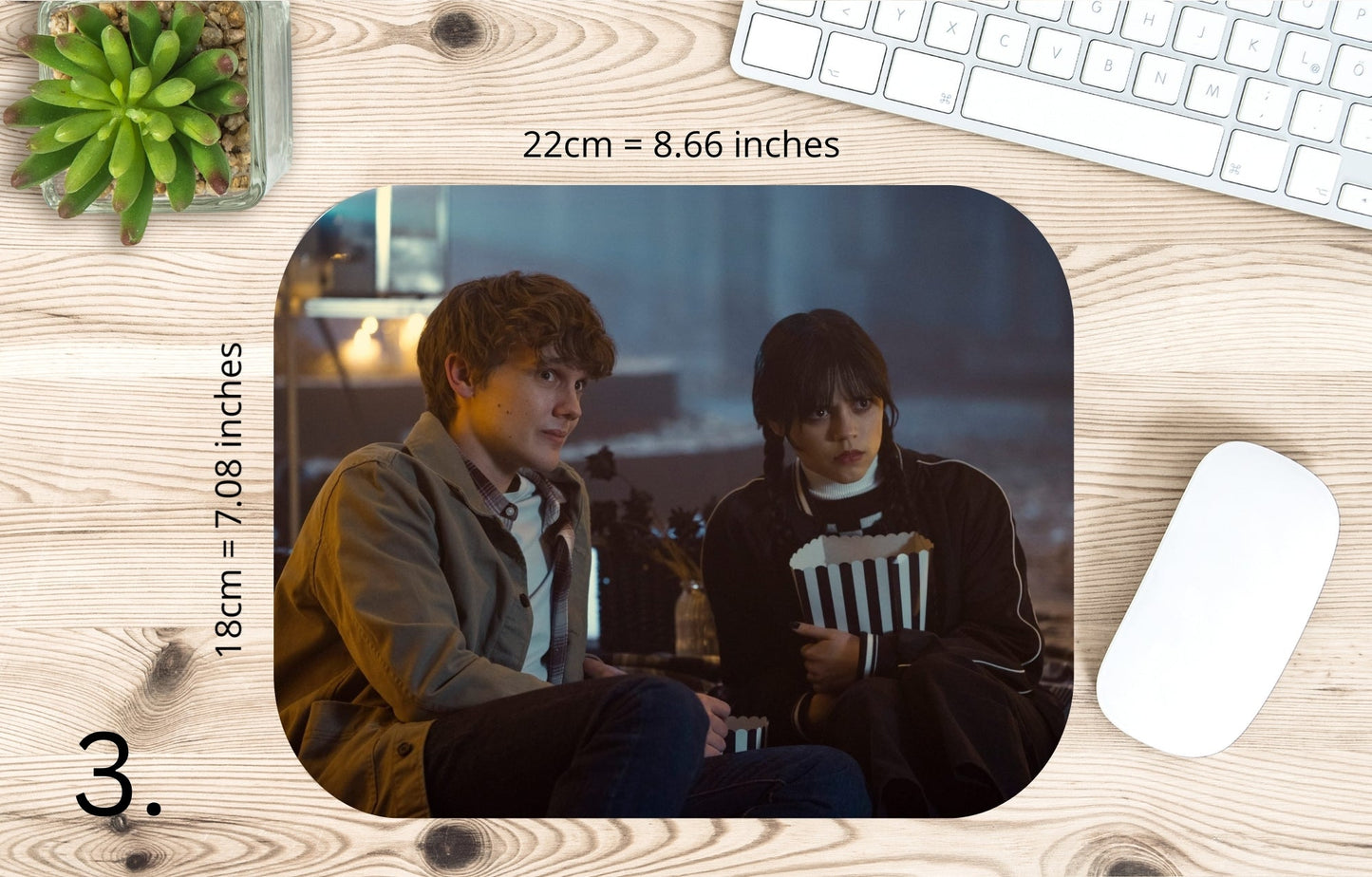 Mouse Pad - Wednesday Inspired